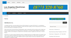 Desktop Screenshot of my-best-electrician.com